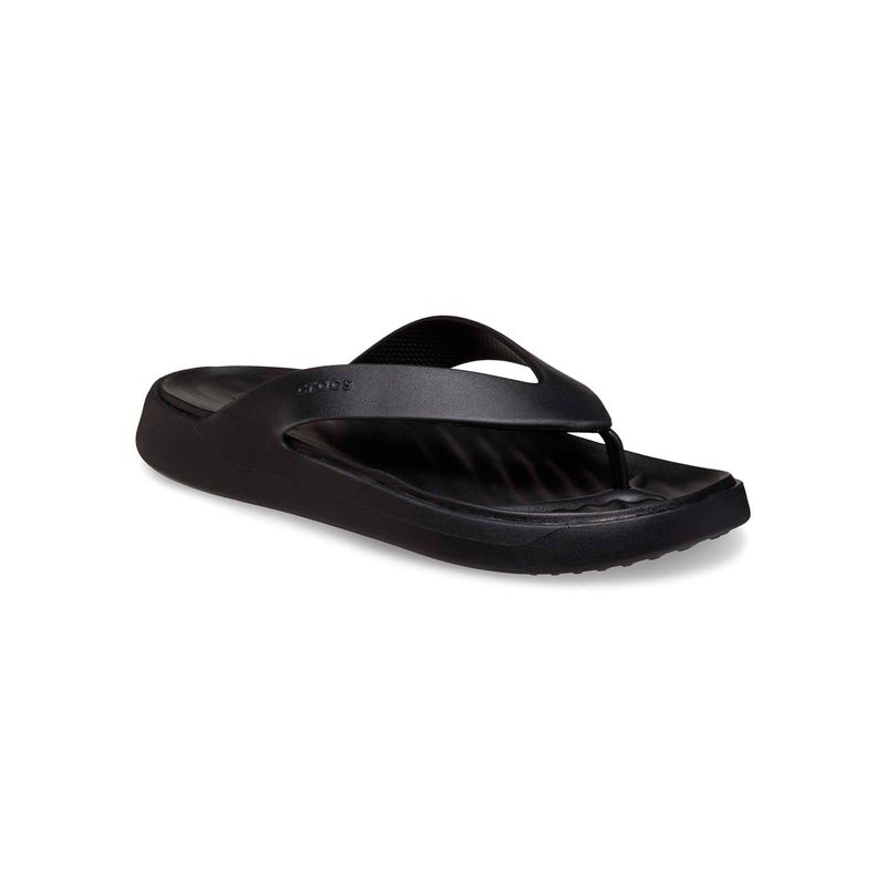 Sandalia Mujer Getaway Flip Negro Crocs