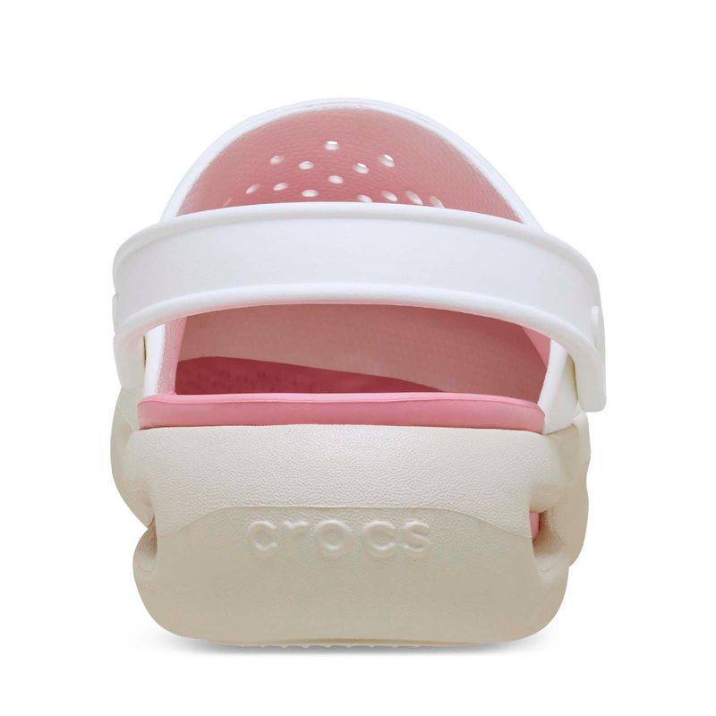 Zueco Unisex InMotion Clog Blanco Crocs