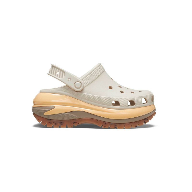 Zueco Plataforma Unisex Mega Crush Clog Blanco Crocs
