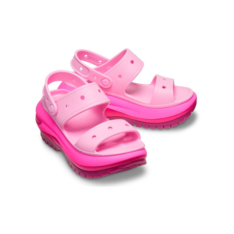 Sandalia Unisex Mega Crush Sandal Rosado Crocs