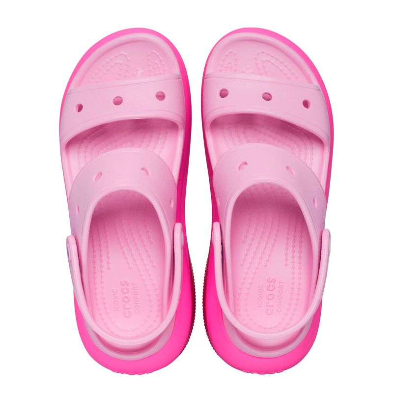 Sandalia Unisex Mega Crush Sandal Rosado Crocs