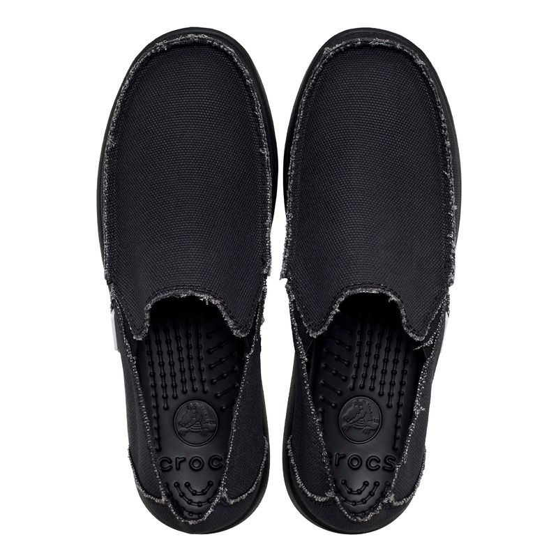 Alpargata Hombre Santa Cruz Negro Crocs