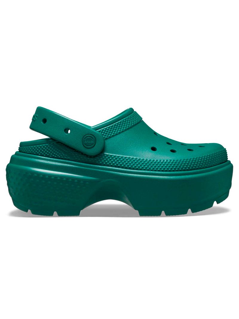 Zueco-Mujer-Stomp-EML-Verde-Crocs