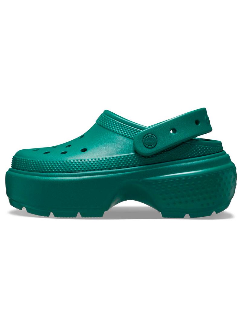 Zueco-Mujer-Stomp-EML-Verde-Crocs