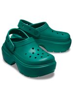 Zueco-Mujer-Stomp-EML-Verde-Crocs