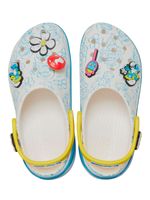 Zueco-Plataforma-Mujer-Classic-Clog-Pitufos-Celeste-Crocs