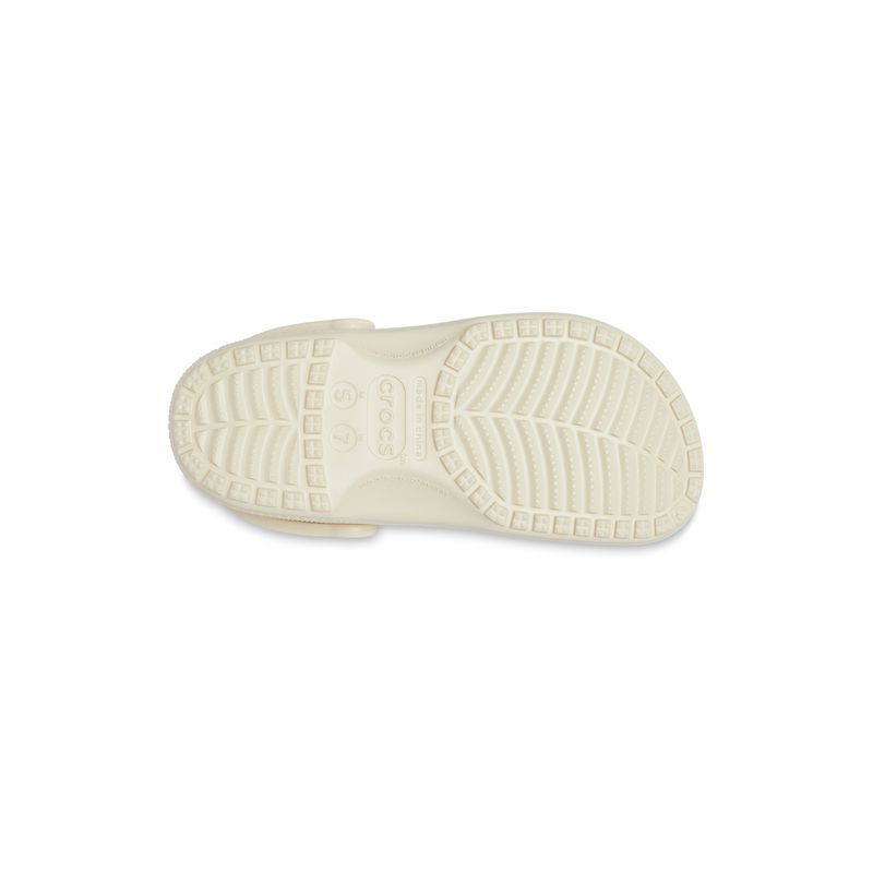 Zueco Unisex Classic Clog Beige Crocs