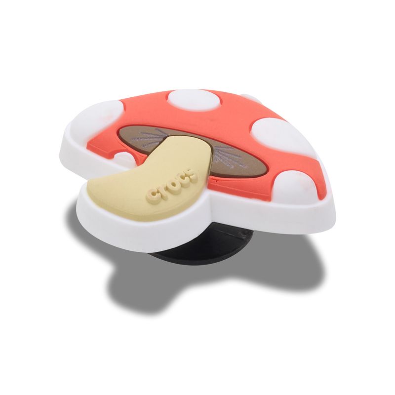 Jibbitz Speckled Mushroom Rojo Crocs