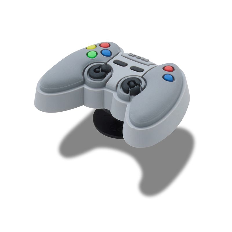Jibbitz Super Gamer Control Gris Crocs