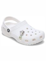 Jibbitz-Perla-Colgante-con-Flor-Plateado-Crocs