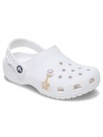 Jibbitz-Perla-Rosa-colgante-Flor-Dorada-Crocs
