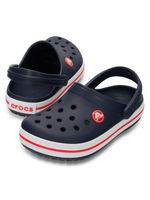 Zueco-Niños-Grandes-Crocband-Clog-K-Azul-Crocs
