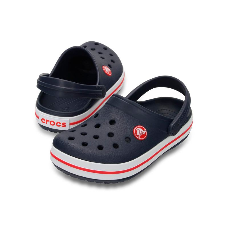Zueco Niños Grandes Crocband Clog K Azul Crocs
