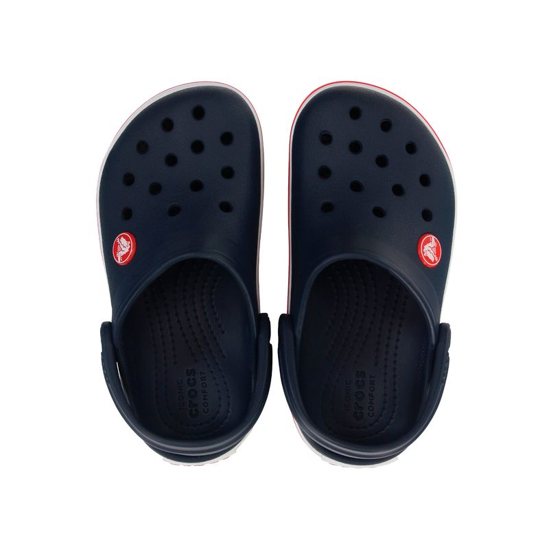 Zueco Niños Grandes Crocband Clog K Azul Crocs