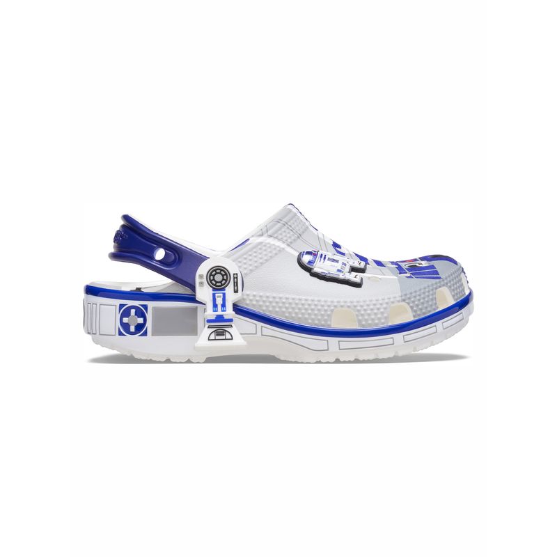 Zueco Niños Pequeños R2D2 Star Wars Blanco Crocs