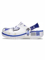 Zueco-Niños-Pequeños-R2D2-Star-Wars-Blanco-Crocs