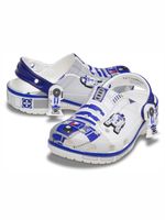 Zueco-Niños-Pequeños-R2D2-Star-Wars-Blanco-Crocs