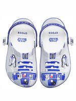 Zueco-Niños-Pequeños-R2D2-Star-Wars-Blanco-Crocs