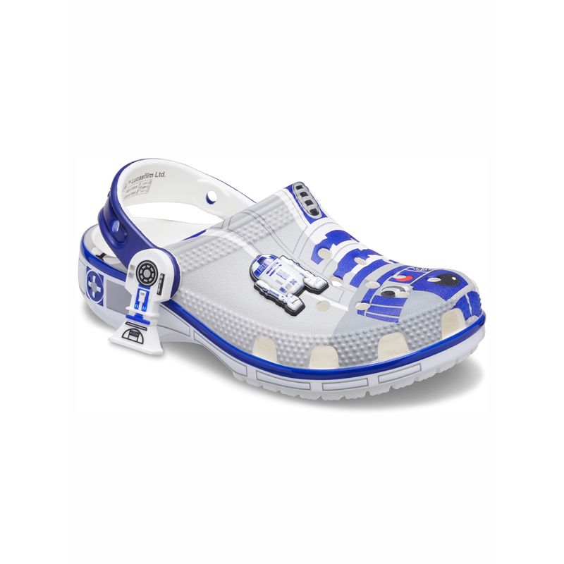 Zueco Niños Pequeños R2D2 Star Wars Blanco Crocs