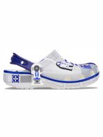Zueco-Niños-Grandes-R2D2-Star-Wars-Blanco-Crocs