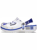 Zueco-Niños-Grandes-R2D2-Star-Wars-Blanco-Crocs
