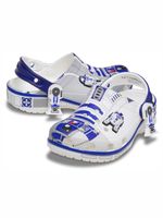 Zueco-Niños-Grandes-R2D2-Star-Wars-Blanco-Crocs