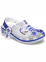 Zueco-Niños-Grandes-R2D2-Star-Wars-Blanco-Crocs
