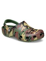 Zueco-Unisex-Camouflage-Clog-Verde-Crocs