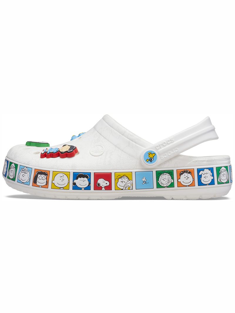 Zueco-Unisex-Peanuts-Crocband-Blanco-Crocs