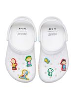 Zueco-Niños-Grandes-Peanuts-Crocband-Blanco-Crocs