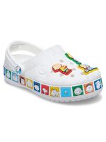 Zueco-Niños-Grandes-Peanuts-Crocband-Blanco-Crocs
