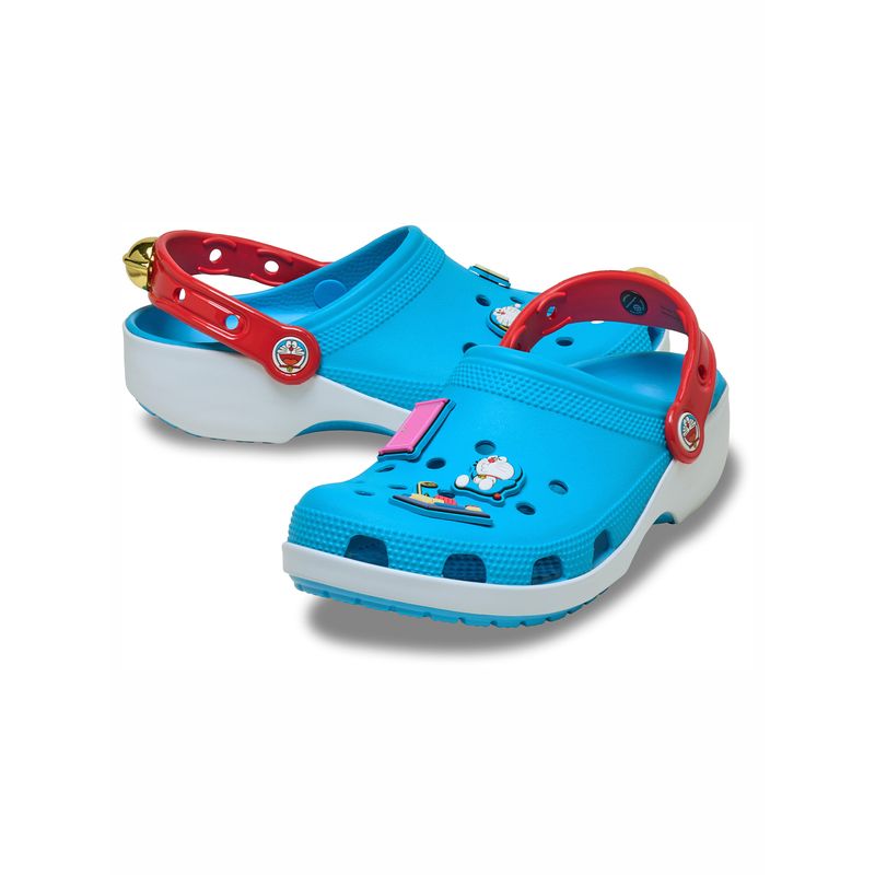 Zueco Unisex Classic Clog Doraemon Multicolor Crocs