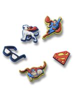 Jibbitz-Superman-5-Piezas-Multicolor-Crocs