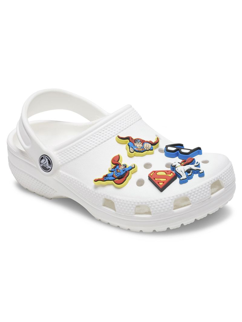 Jibbitz-Superman-5-Piezas-Multicolor-Crocs