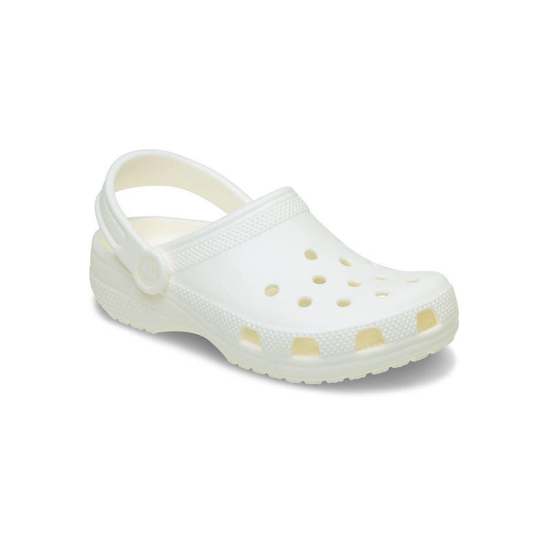 Zueco Niños Grandes Classic Clog Verde Fluorescente Crocs