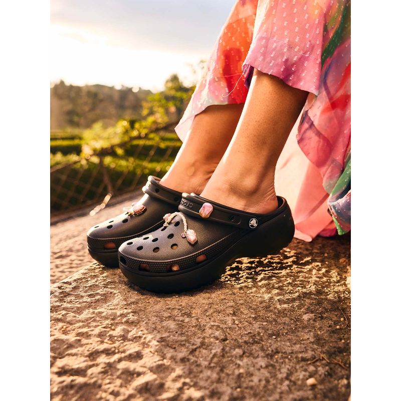 Zueco-Plataforma-Mujer-Classic-Clog-W-Negro-Crocs