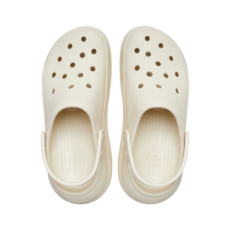 Zueco Plataforma Unisex Crush Clog Blanco Crocs