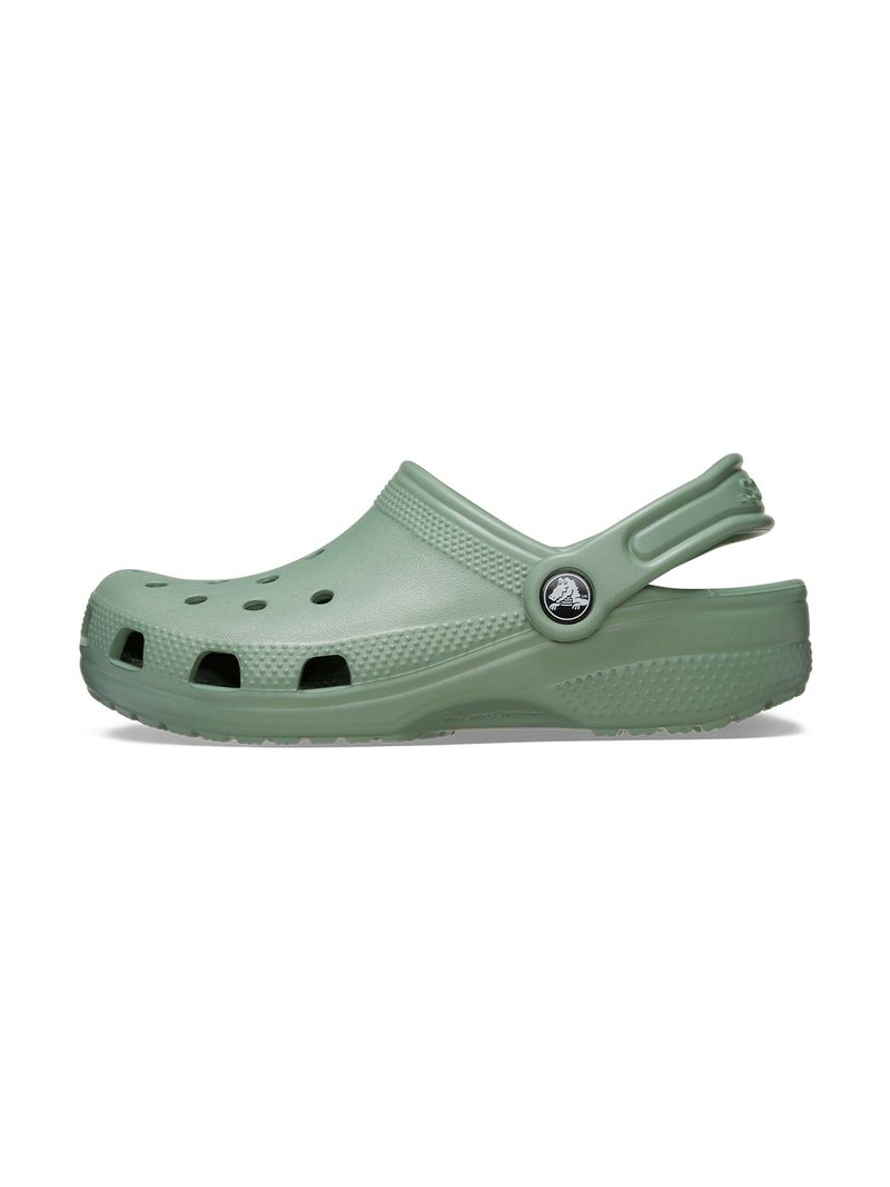 Zueco-Niños-Grandes-Classic-Clog--Verde-Crocs