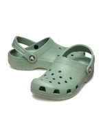 Zueco-Niños-Grandes-Classic-Clog--Verde-Crocs