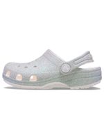 Zueco-Niños-Grandes-Classic-Iridescent--Blanco-Crocs