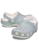 Zueco-Niños-Grandes-Classic-Iridescent--Blanco-Crocs