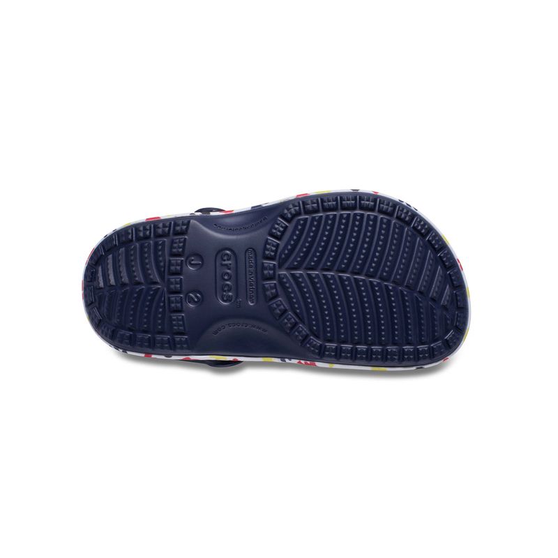 Zueco Niños Grandes Classic Clog  Multicolor Crocs