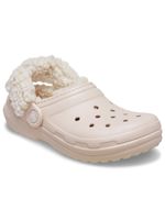 Zueco-Niños-Pequeños-Classic-Fleece-Lined-Rosado-Crocs