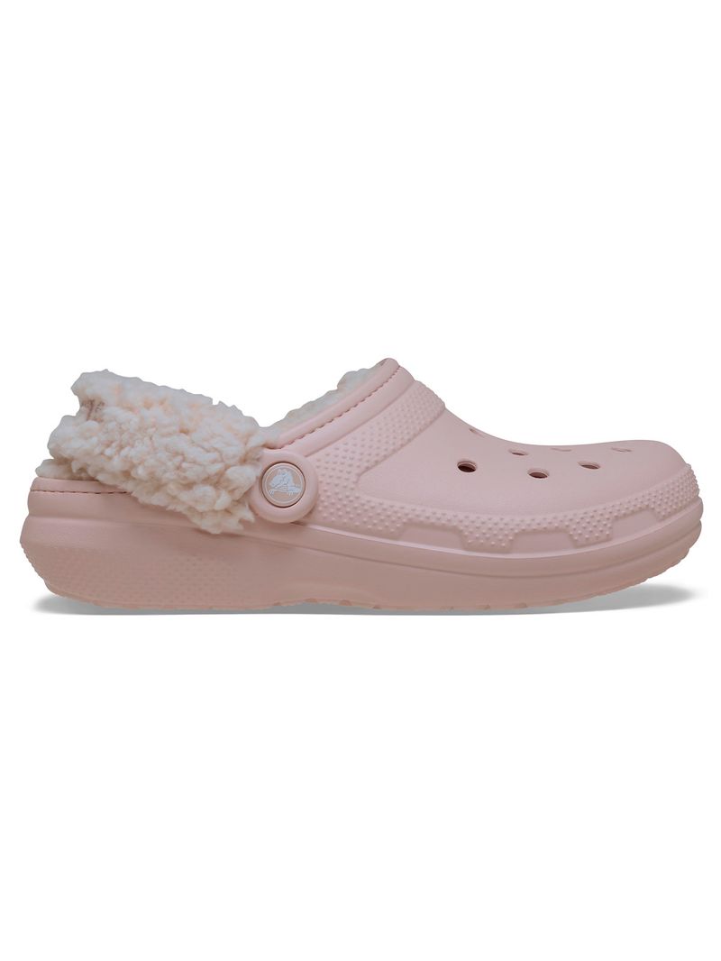 Zueco-Mujer-Classic-Fleece-Lined-Rosado-Crocs