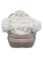 Zueco-Niños-Grandes-Classic-Fleece-Lined-Cafe-Crocs