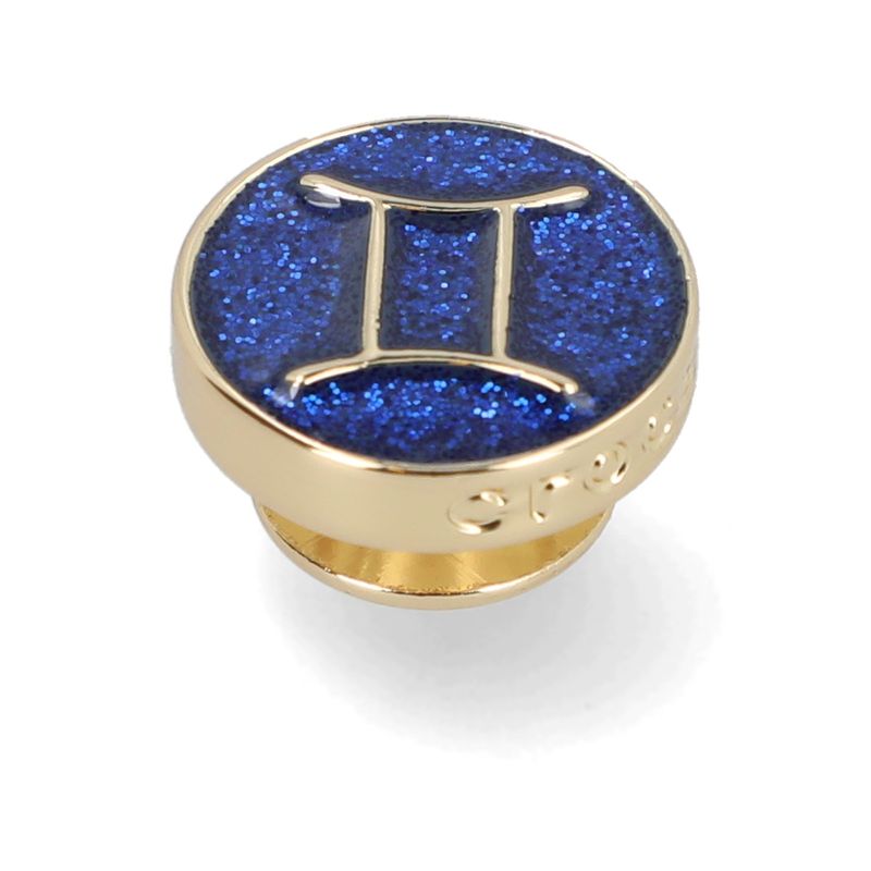 Jibbitz Géminis Dorado Crocs