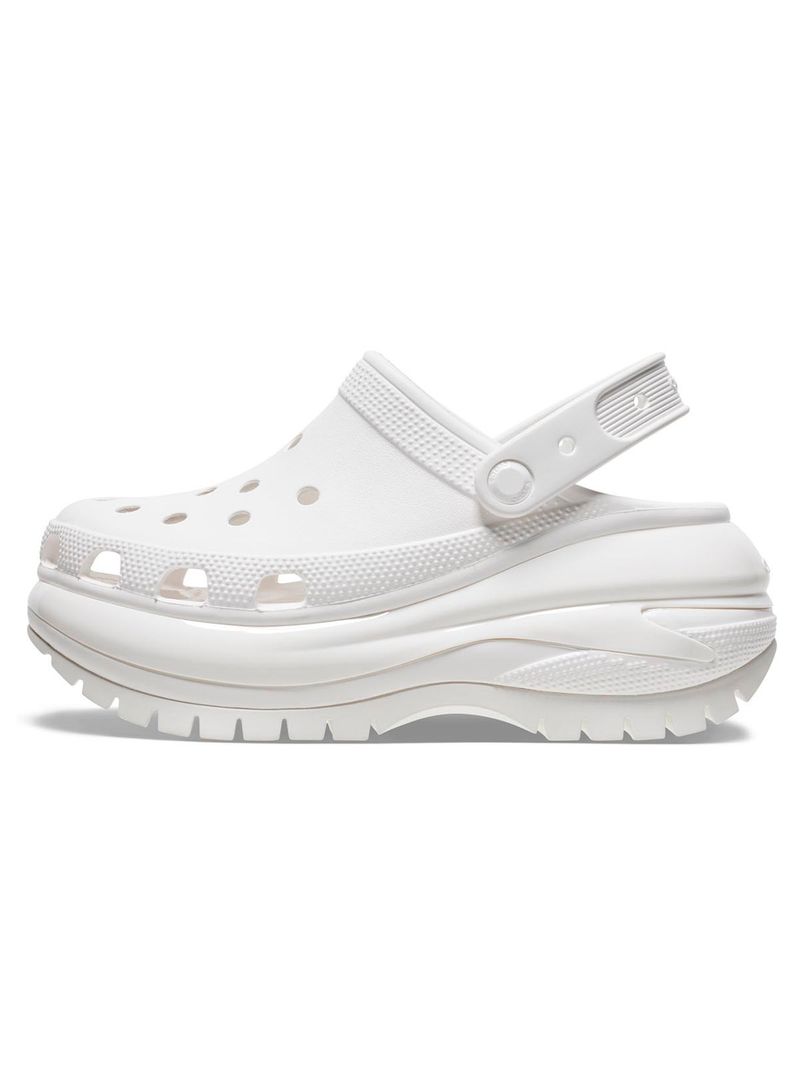 Zueco-Plataforma-Unisex-Mega-Crush-Clog-Blanco-Crocs