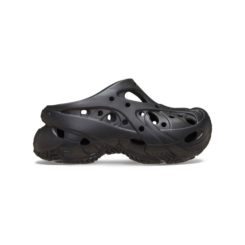 Zueco-Plataforma-Hombre-Mujer-Caged-Clog-Negro-Crocs