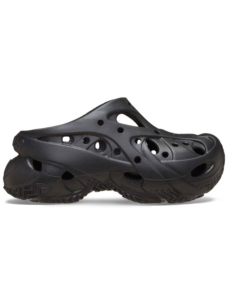 Zueco-Plataforma-Hombre-Mujer-Caged-Clog-Negro-Crocs