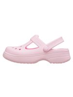 Zueco-Infantil-Niña-Mary-Jane-Clog-K-Rosado-Crocs